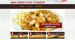 Desktop Screenshot of bar-orientalny-fordon.pl